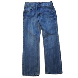 FUSAI Mens 1997 Straight‎ Leg Blue Jean 30x30